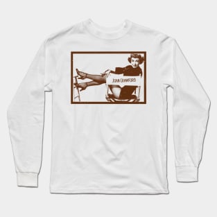 Joan Crawford - Vintage Long Sleeve T-Shirt